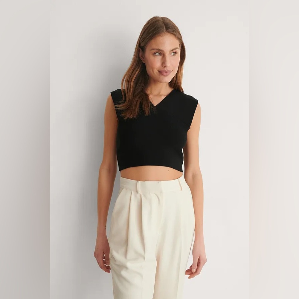 Open Back Knitted Top
